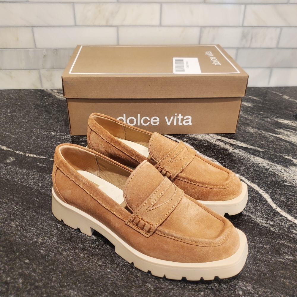 Dolce Vita Suede Loafer, Toffee